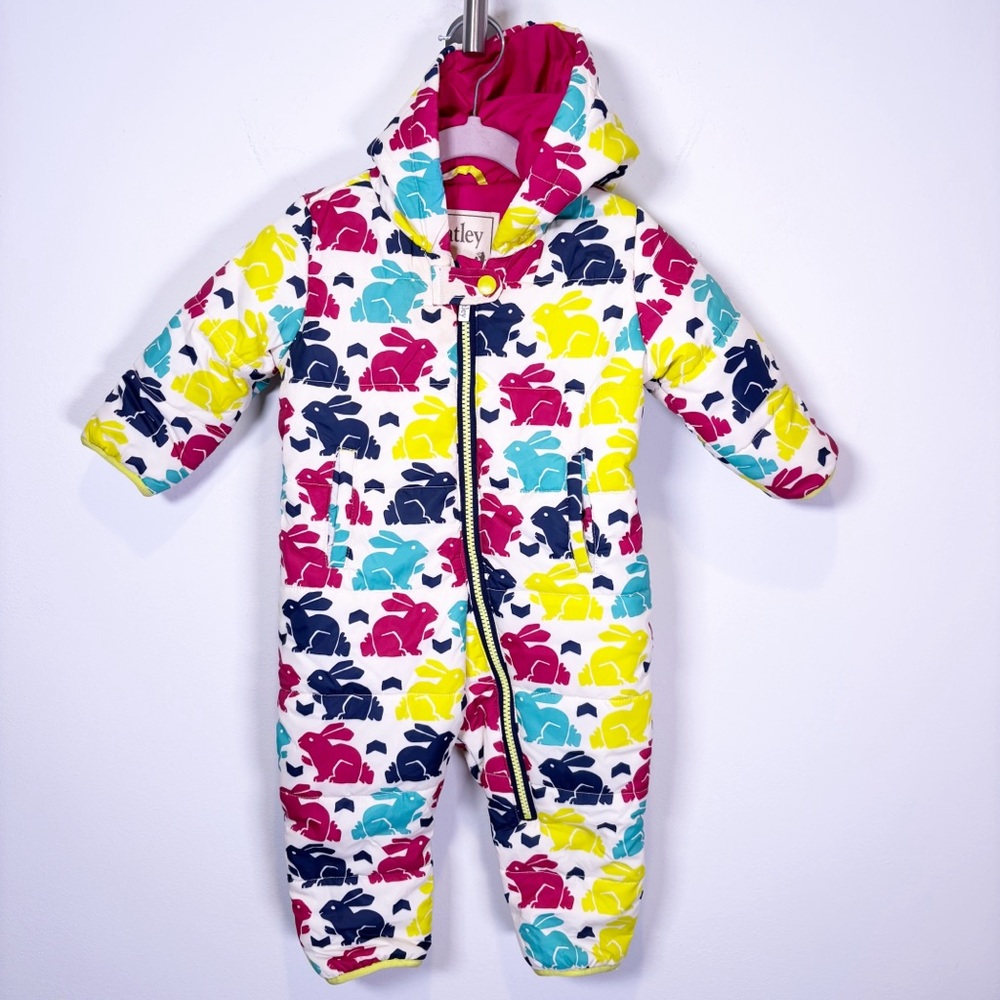 Hatley Bunny Print Snow Bunting